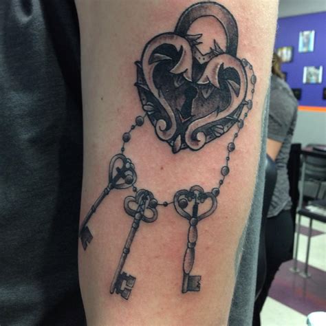 Heart Locket And Key Tattoo Zerkalovulcan