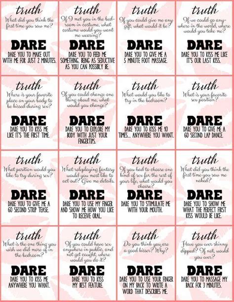 Couples Truth Or Dare Date Night Game Date Night Games Couples Game Night Couple Games