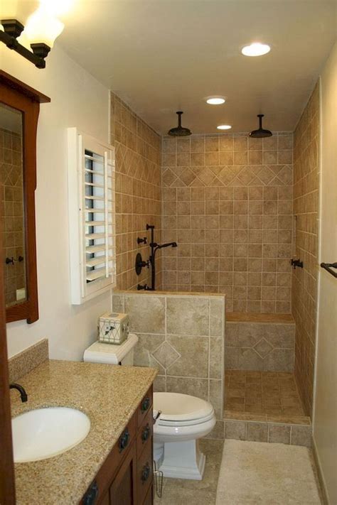 60 Elegant Small Master Bathroom Remodel Ideas 32 Small Space