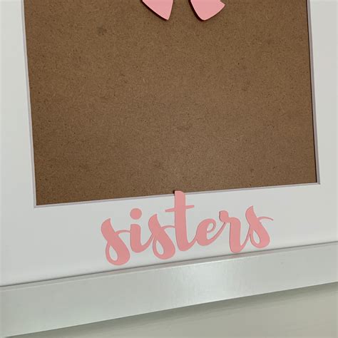 Sisters Picture Frame Personalized Picture Frame 5x7 Etsy