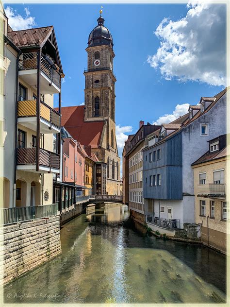 Amberg is a town in bavaria, germany. Amberg - Basilika St. Martin Foto & Bild | city, world ...