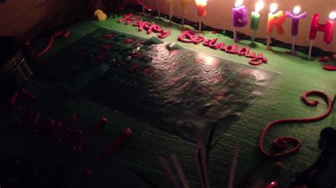 Birthday celebrations are good times to celebrate life, friends and family. Birthday Party: Roulette Cake Presentation - YouTube