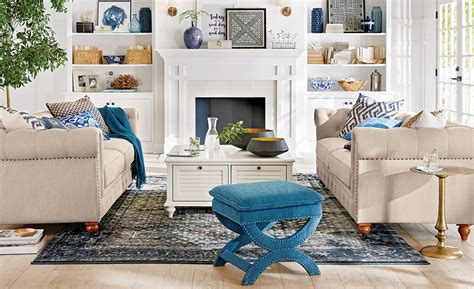 Blue Living Room Decor Ideas Cabinets Matttroy