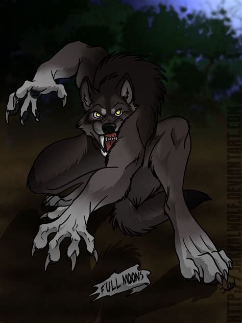 Offstream Commission Werewolf Transformation Pg3 By Jakkalwolf On