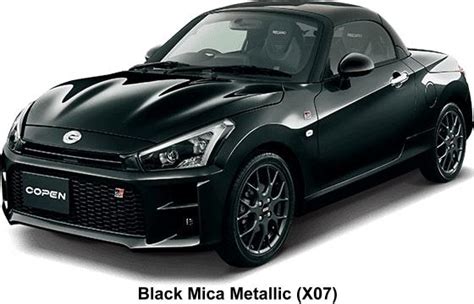 New Daihatsu Copen GR Sport Body Colors Full Variation Of Exterior