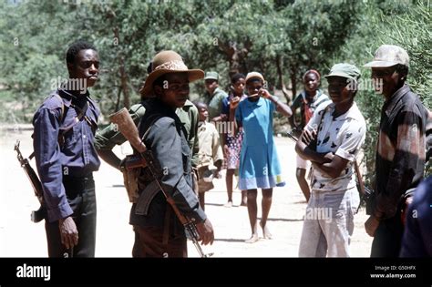 Zanla Guerrillas Rhodesia 1980 Stock Photo 106349262 Alamy