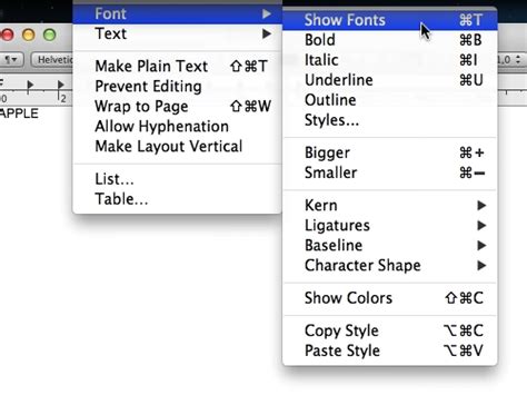 How To Set Font Size And Color On Mac Howtech