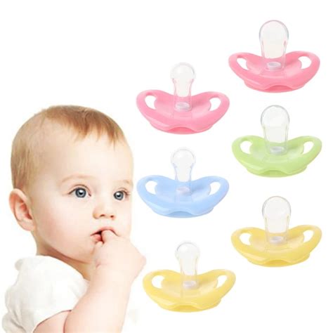 1pc Dummy Baby Pacifier Nipple Orthodontic Soother Silicone Newborn
