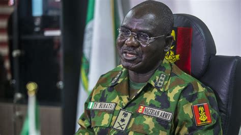 Nigerian army chief of staff, 10 others die in a plane crash. Ondo election: Buratai issues directive to Nigerian Army ...