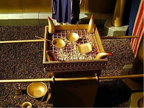 The Altar Of Incense From The Book Of Exodus The Tabernacle Altar