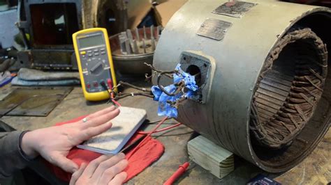 Checking Windings in a 9 Lead 3 Phase Motor - YouTube