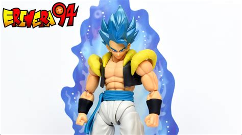 Sh Figuarts Dragon Ball Z Super Saiyan God Blue Gogeta Action Figure Review Youtube