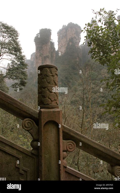 Unesco World Heritage Site Zhang Jia Jie National Park Wulingyuan