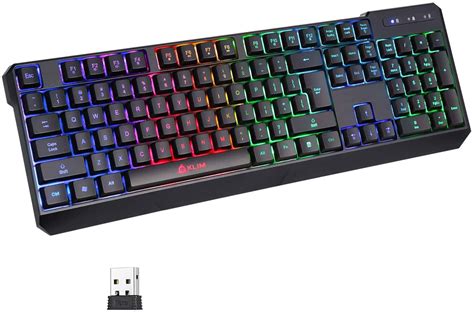 Buy Klim Chroma Rechargeable Wireless Gaming Keyboard Slim Durable