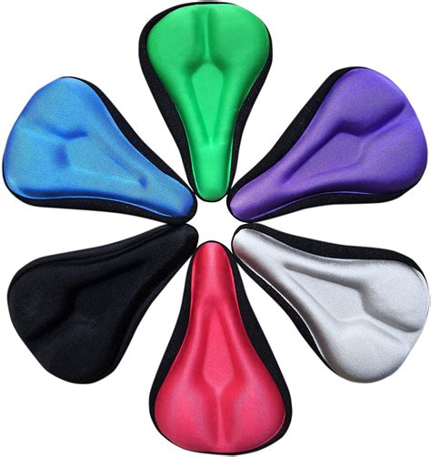Kamays Gel Bike Seat Cover 3d Thicker Silicone Cushion Bicycle Seat Cover Extra Soft Bike