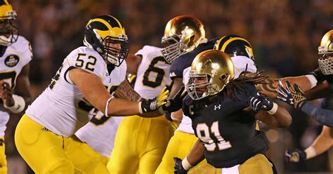 Matchup To Watch Michigan Defensive Line Vs Notre Dame Offensive Line Maize N Brew