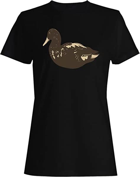 Duck Animal Art Funny Ladies T Shirt O566f Uk Clothing