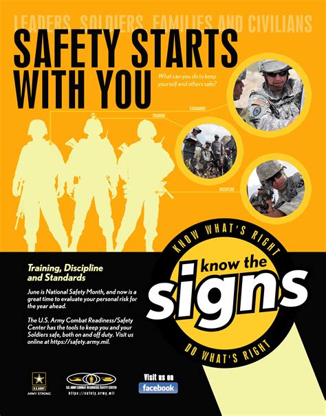 Army Promotes National Safety Month Article The United States Army