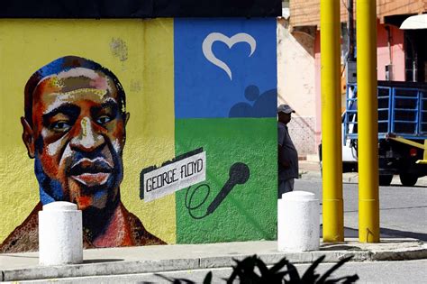 George floyd #painting#digitalportrait #digitalpainting#digitalart #portrait #portraitpainting. Brooklyn, N.Y. Picture | George Floyd murals around the world - ABC News