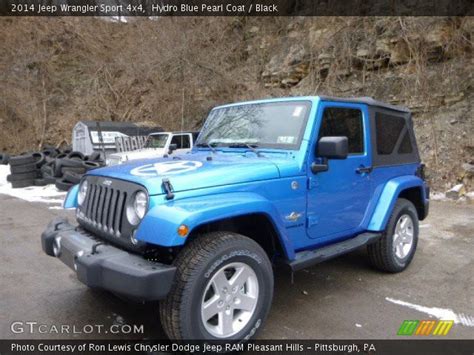 Hydro Blue Pearl Coat - 2014 Jeep Wrangler Sport 4x4 ...