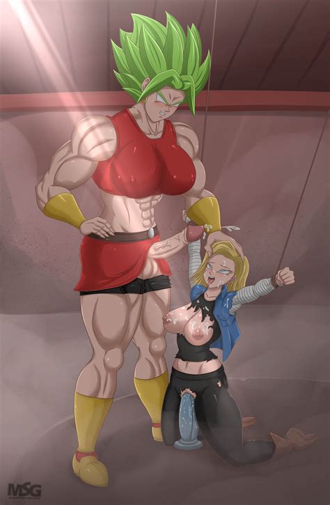 Rule 34 1futa 1girls Abs Android 18 Angry Areolae Balls Big Breasts Big Penis Blonde Hair