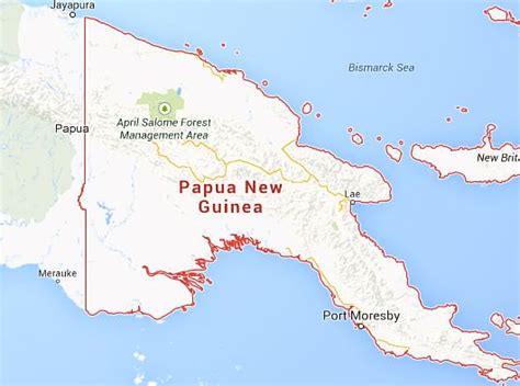 75 Magnitude Quake Hits Off Papua New Guinea The Daily Star