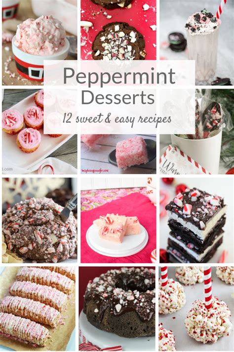 Easy Peppermint Dessert Recipes Two Purple Couches