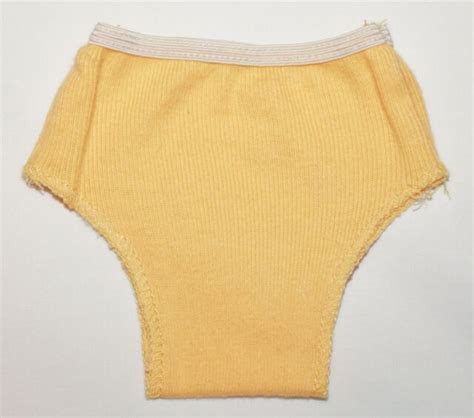 American Girl Yellow Underwear Panties Briefs From Cheerleader Outfit