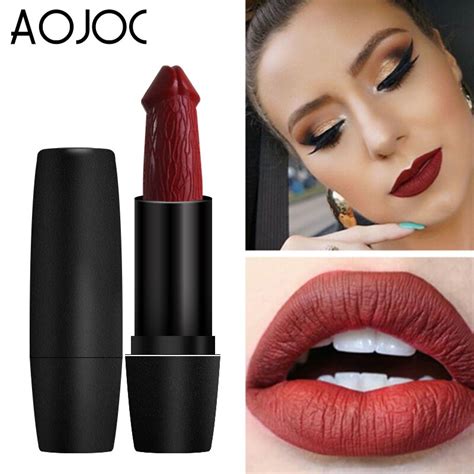 Aojoc Brand Wholesale Beauty Makeup Lipstick Penis Dick Popular Colors