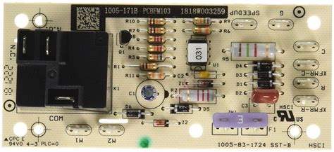 You will always get the exact item listed in the pictures, unless there are multiple items of the same listed. 1005-171B Pcb00103 Wiring / Carrier Bryant Payne Fan Control Circuit Board 1005 83 163a 1005 161 ...