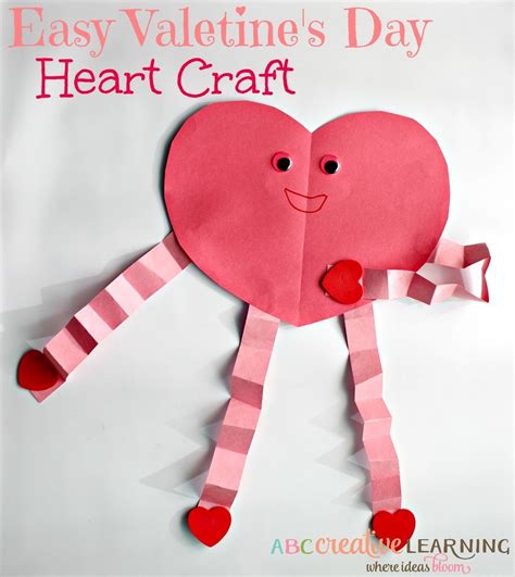 We give them gifts, flowers, and postcards. Easy and Cute Valentine's Day Heart Craft For Kids