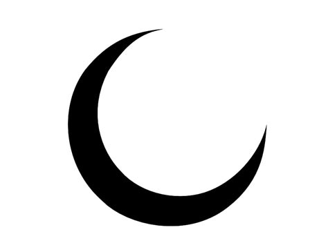 Black Crescent Moon Png All Png All