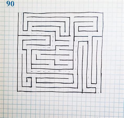 Diy Mazes With Graph Paper