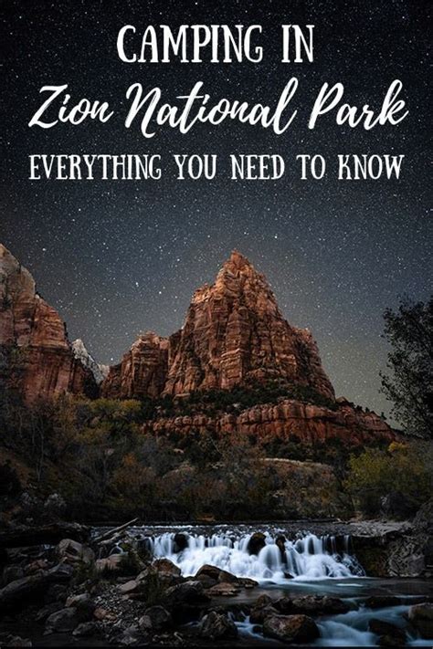 Camping In Zion National Park Everything You Need To Know Best