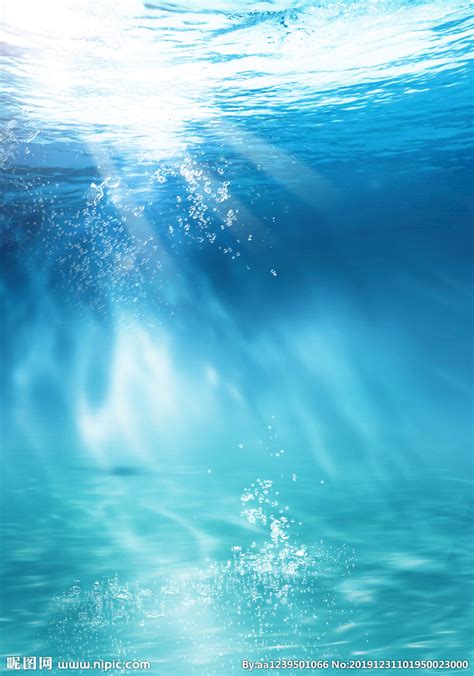 蓝色海洋海水大海背景设计图海报设计广告设计设计图库昵图网