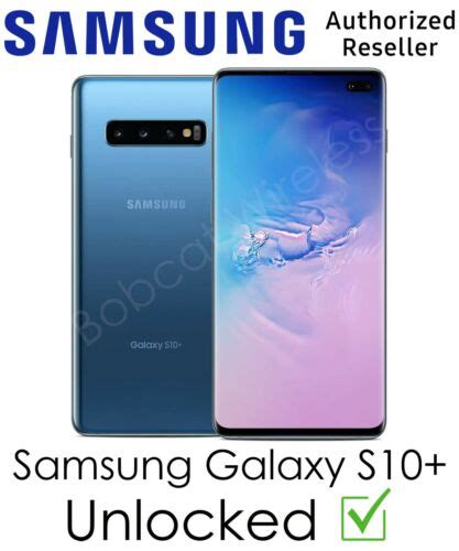 Samsung Galaxy S10 Plus G975u All Colors Factory Unlocked Open Box Ebay