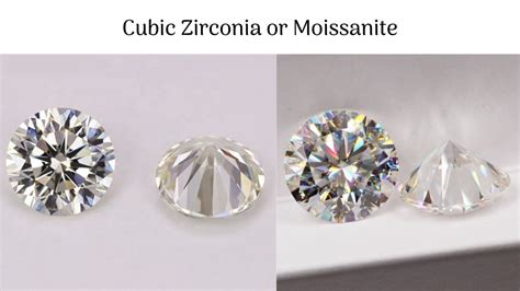 Moissanite Or Cubic Zirconia Which Is Best For You