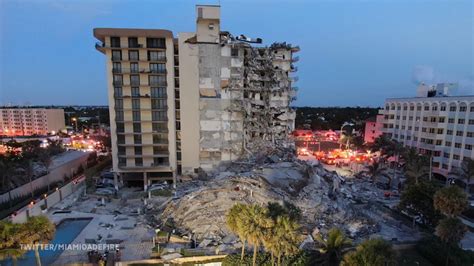 Florida Building Collapse 3 Dead In Collapse At Surfside Condo Up To