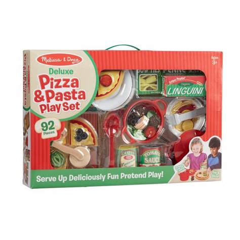 Melissa And Doug Deluxe Pizza And Pasta Play Set 17133 Blains Farm