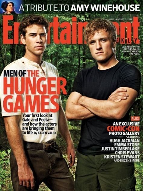 The Hunger Games Josh Hutcherson And Liam Hemsworth As Peeta Mellark