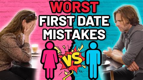 6 Common First Date Mistakes Men And Women Make Caught On Camera Youtube