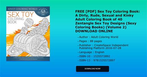 Free Pdf Sex Toy Coloring Book A Dirty Rude Sexual And Kinky Adult
