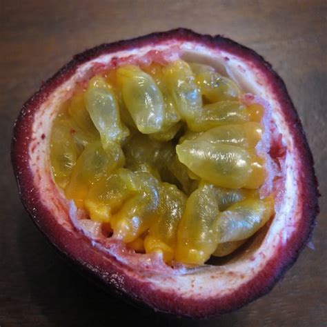 Polynesian Produce Stand Live Purple Passion Fruit Seeds Lilikoi