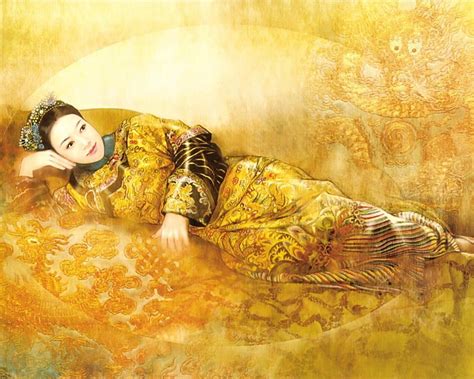 The Ancient Chinese Beauty Hd Wallpaper Art And Paintings Wallpaper