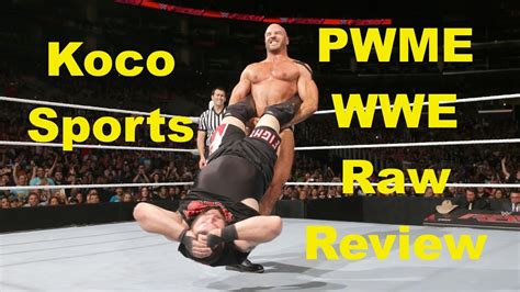 Kocosports Wwe Monday Night Raw Review 4 11 16 Bullet Club Awesome Show And Roman