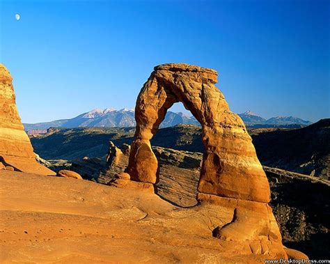 Desktop Wallpapers Natural Backgrounds Delicate Arch Arches