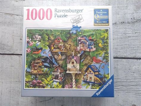 Ravensburger Bird Village 1000 Piece Jigsaw Puzzle 27 X 20 Lori