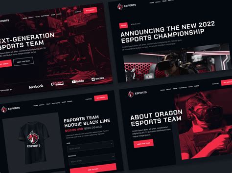 Esports Game Html5 Responsive Website Template