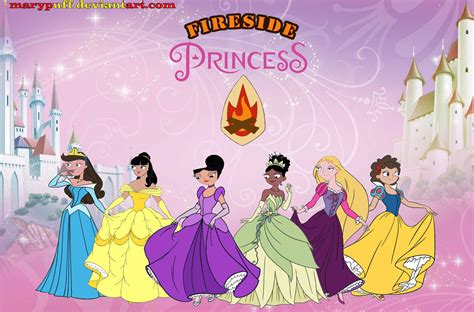 Disney Crossover Fireside Princess By Marypuff On Deviantart