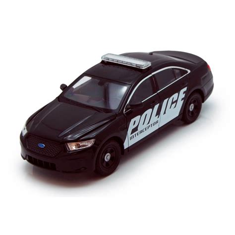 Ford Police Interceptor Black Welly 24045 124 Scale Diecast Model